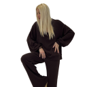 completo due pezzi moro